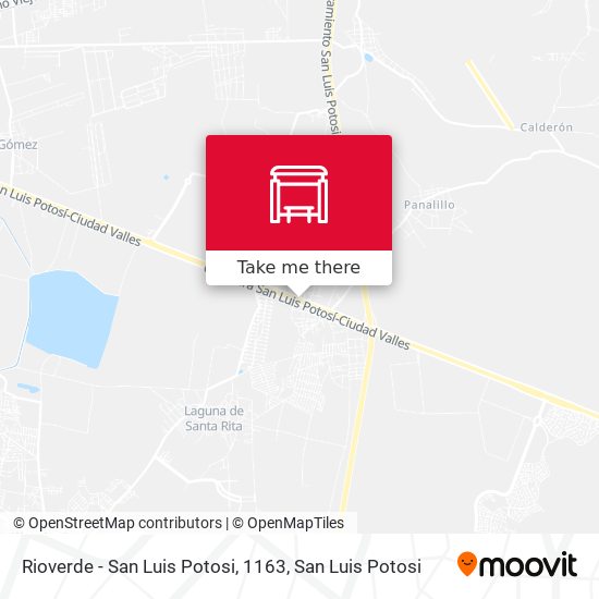 Rioverde - San Luis Potosi, 1163 map