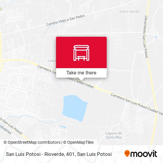 San Luis Potosi - Rioverde, 401 map