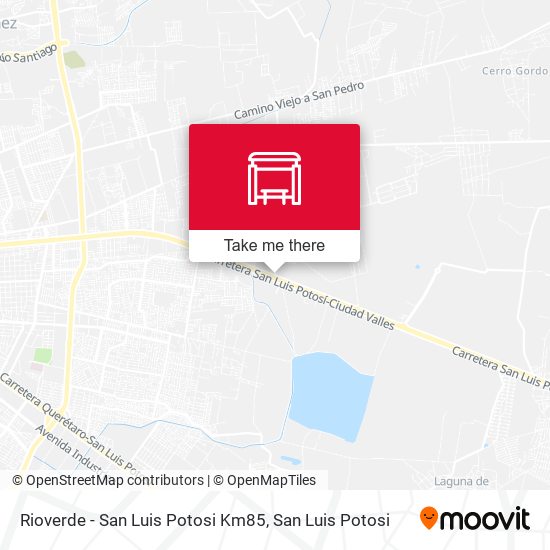 Mapa de Rioverde - San Luis Potosi Km85