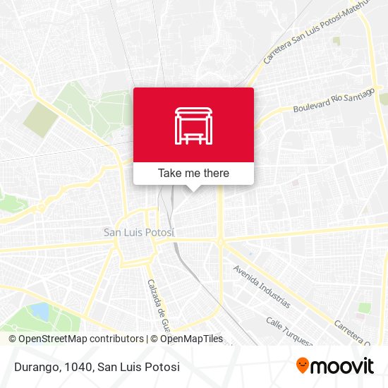 Durango, 1040 map
