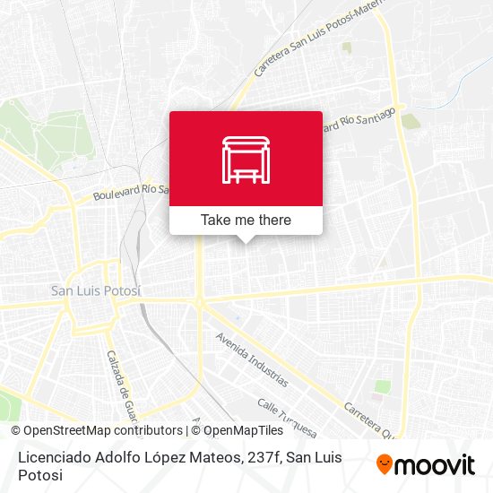 Licenciado Adolfo López Mateos, 237f map