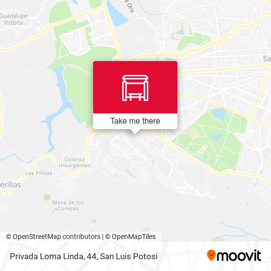 Mapa de Privada Loma Linda, 44