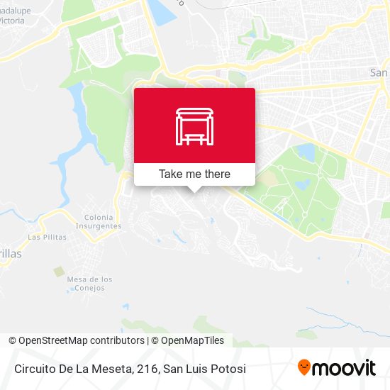 Mapa de Circuito De La Meseta, 216