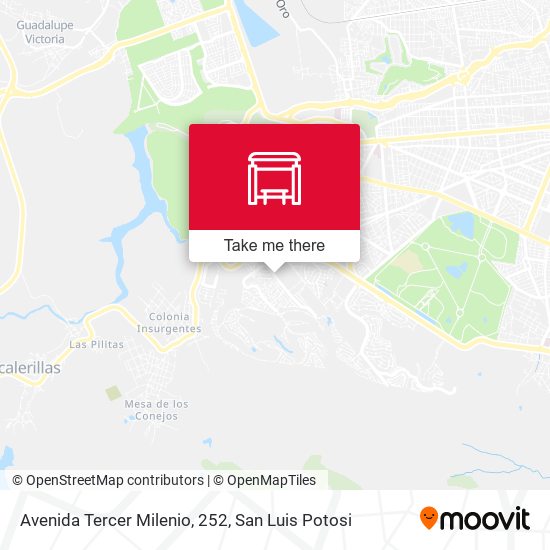 Avenida Tercer Milenio, 252 map