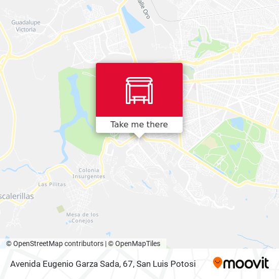 Mapa de Avenida Eugenio Garza Sada, 67