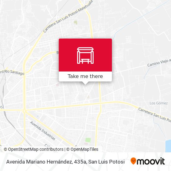 Avenida Mariano Hernández, 435a map