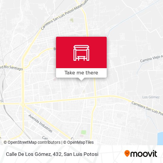 Calle De Los Gómez, 432 map