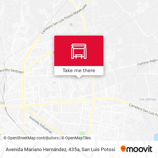 Avenida Mariano Hernández, 435a map