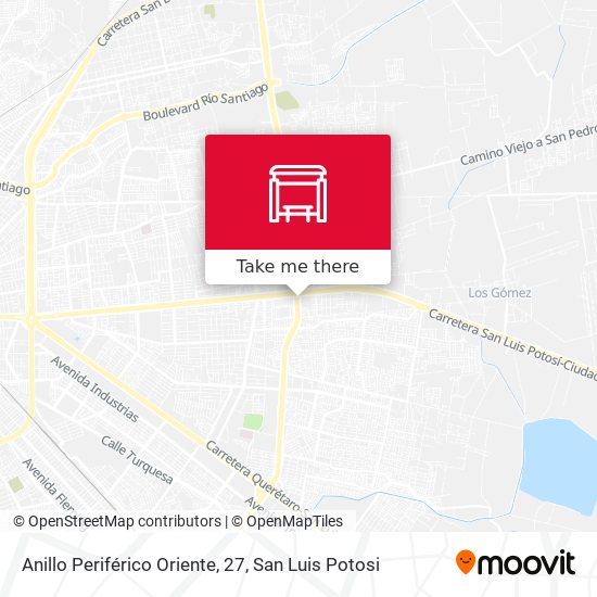 Anillo Periférico Oriente, 27 map