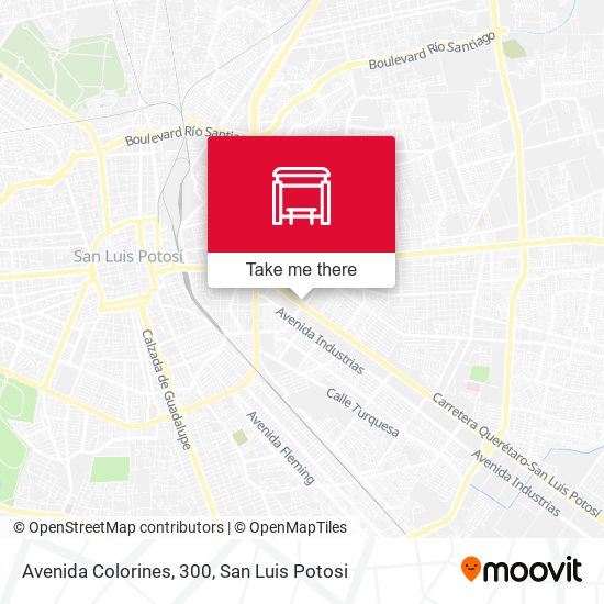 Avenida Colorines, 300 map