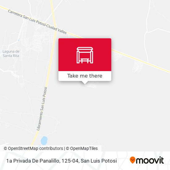 Mapa de 1a Privada De Panalillo, 125-04