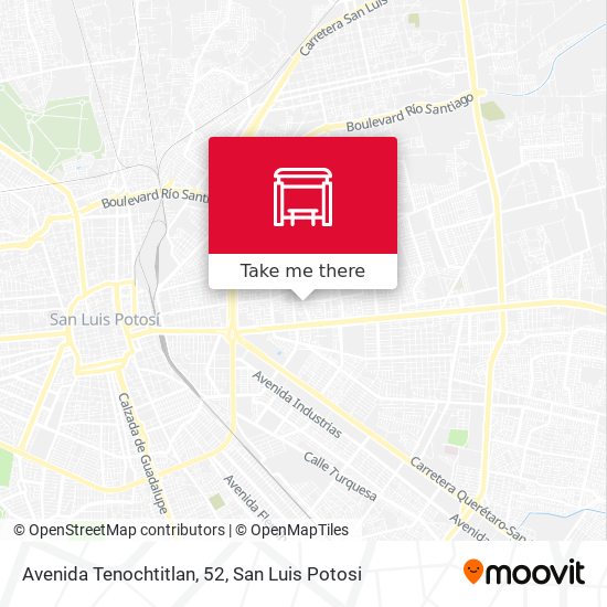 Avenida Tenochtitlan, 52 map