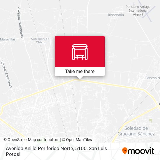 Avenida Anillo Periférico Norte, 5100 map