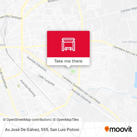 Av.José De Gálvez, 595 map