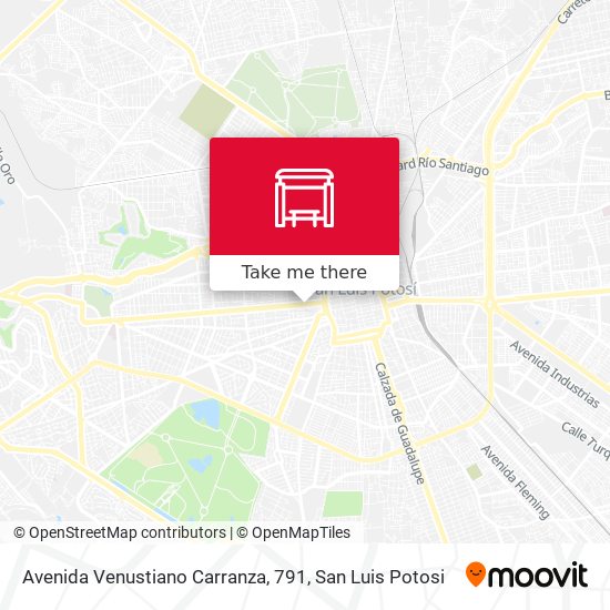 Avenida Venustiano Carranza, 791 map