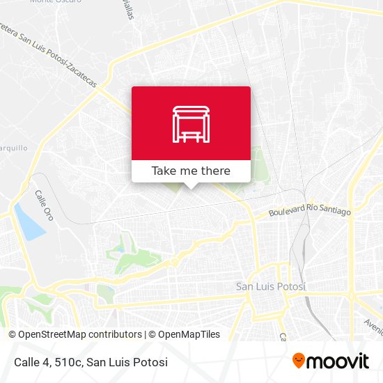 Calle 4, 510c map