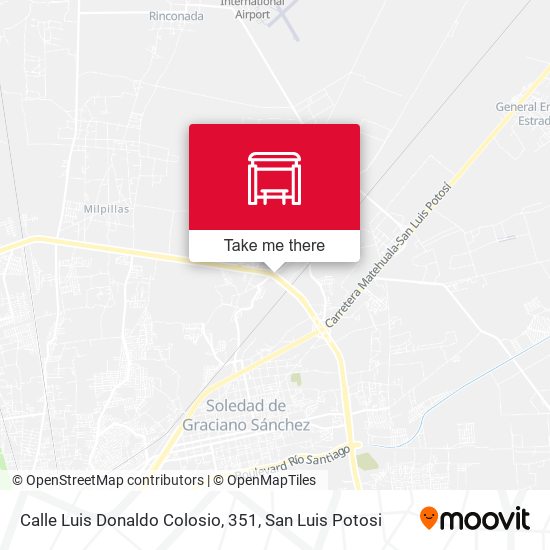 Mapa de Calle Luis Donaldo Colosio, 351