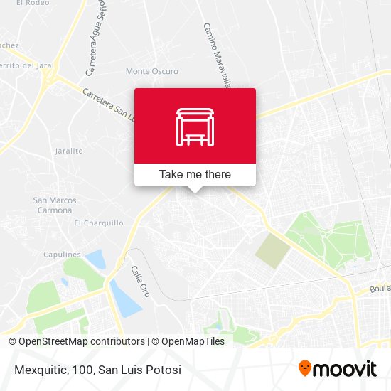 Mapa de Mexquitic, 100