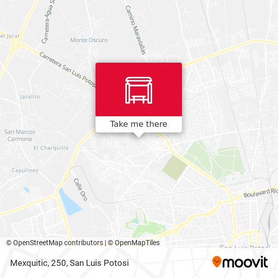 Mexquitic, 250 map
