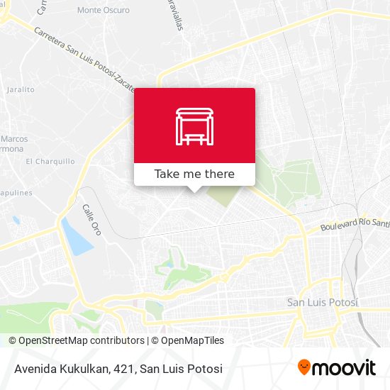 Avenida Kukulkan, 421 map