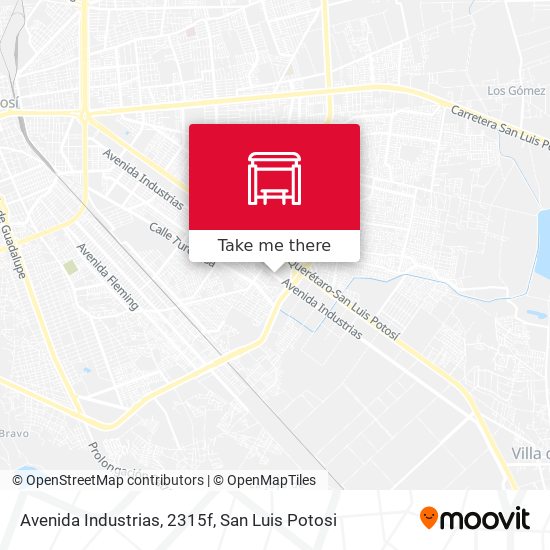 Avenida Industrias, 2315f map