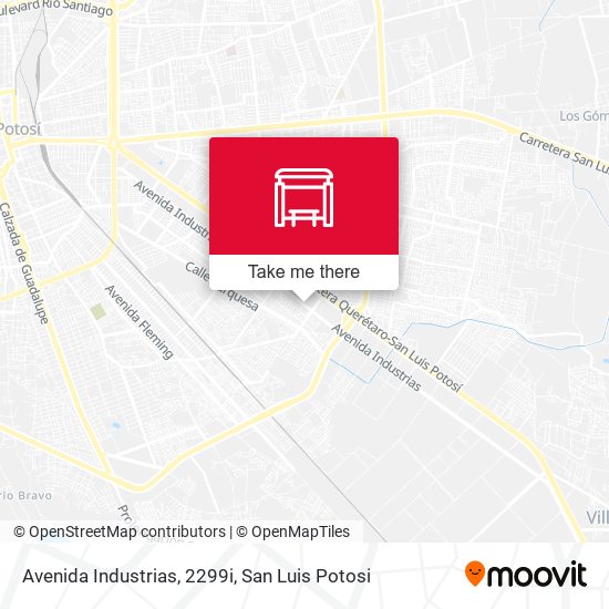 Mapa de Avenida Industrias, 2299i