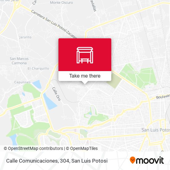 Calle Comunicaciones, 304 map