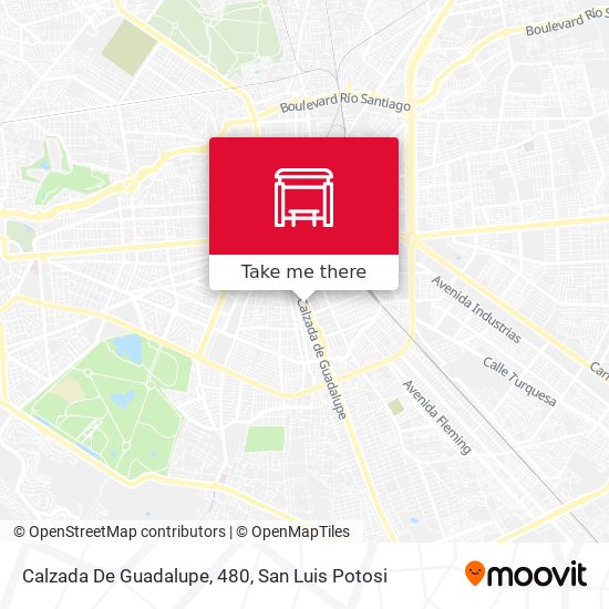Mapa de Calzada De Guadalupe, 480
