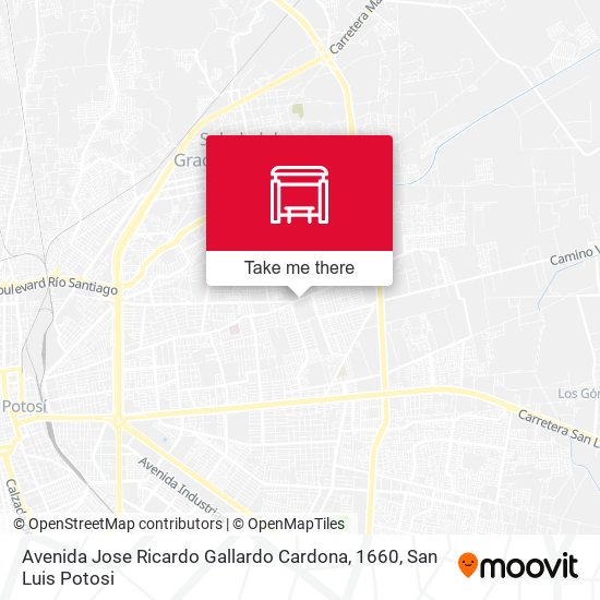 Avenida Jose Ricardo Gallardo Cardona, 1660 map