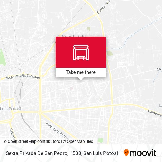 Mapa de Sexta Privada De San Pedro, 1500