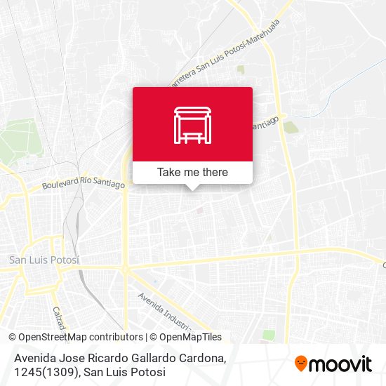 Avenida Jose Ricardo Gallardo Cardona, 1245(1309) map