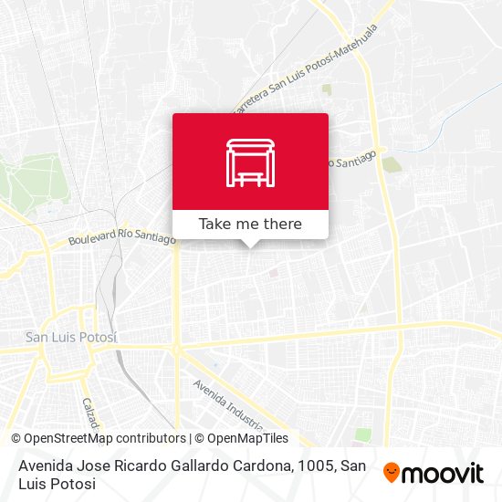 Avenida Jose Ricardo Gallardo Cardona, 1005 map