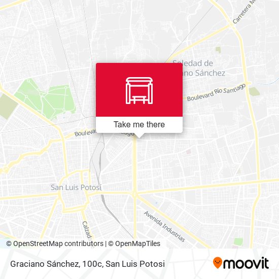 Graciano Sánchez, 100c map
