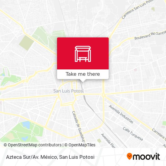 Azteca Sur/Av. México map