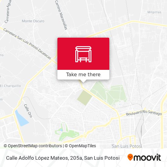 Mapa de Calle Adolfo López Mateos, 205a