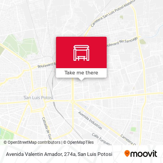 Mapa de Avenida Valentin Amador, 274a