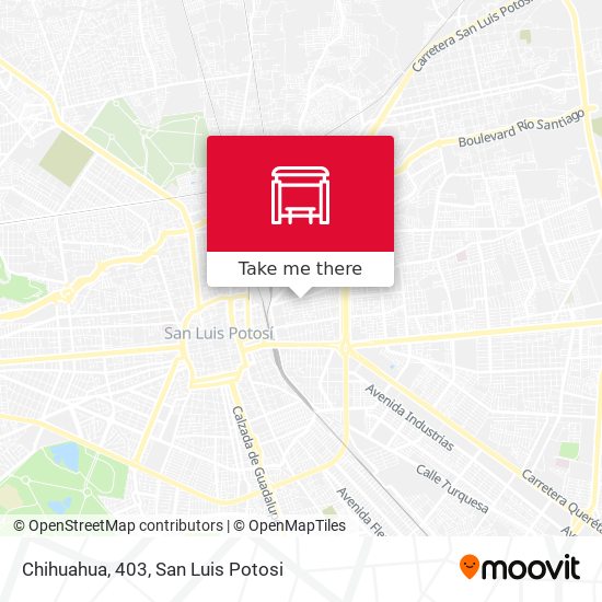 Chihuahua, 403 map