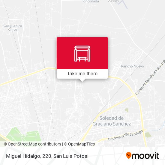 Miguel Hidalgo, 220 map