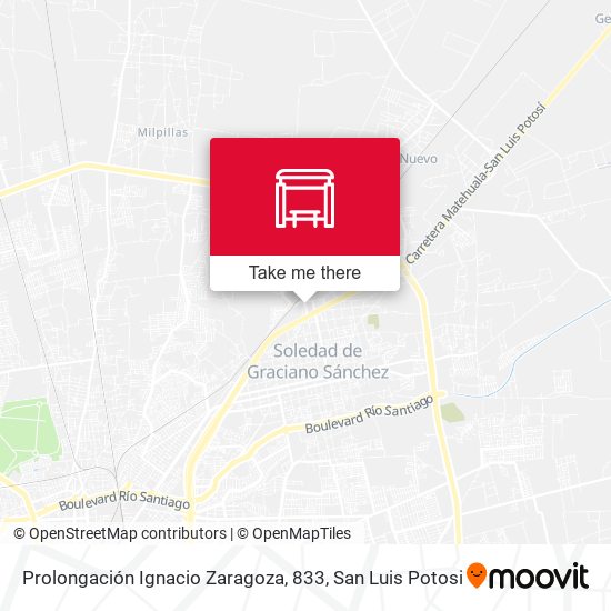 Prolongación Ignacio Zaragoza, 833 map