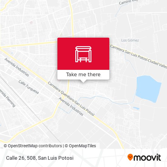 Mapa de Calle 26, 508
