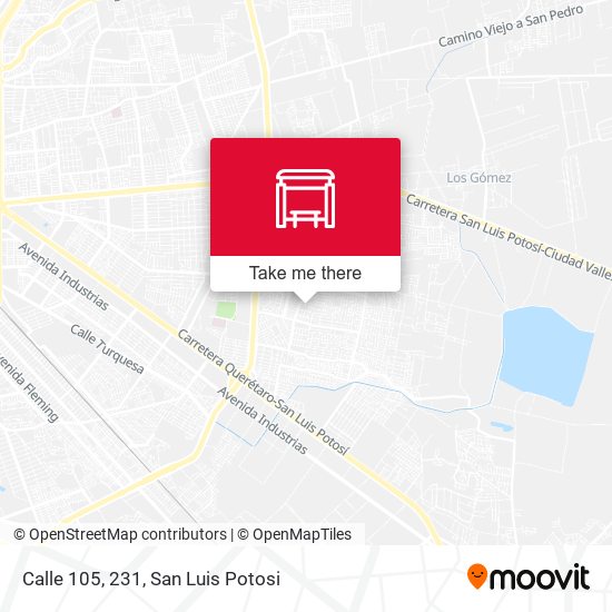 Calle 105, 231 map