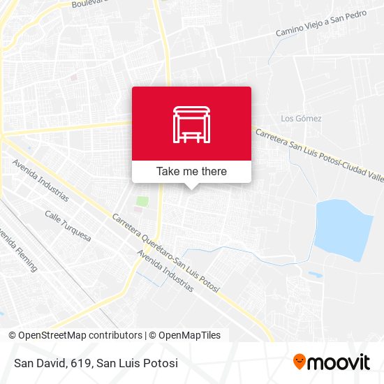San David, 619 map