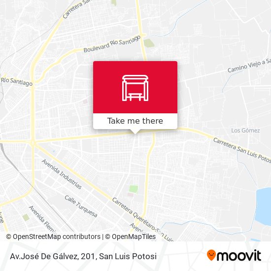 Av.José De Gálvez, 201 map