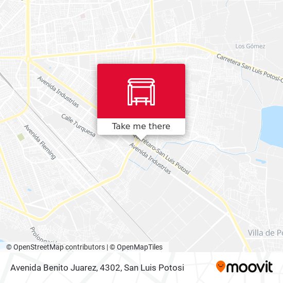 Avenida Benito Juarez, 4302 map