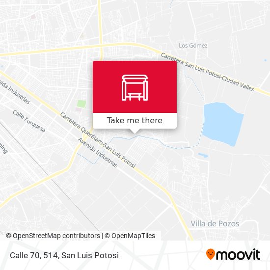 Calle 70, 514 map