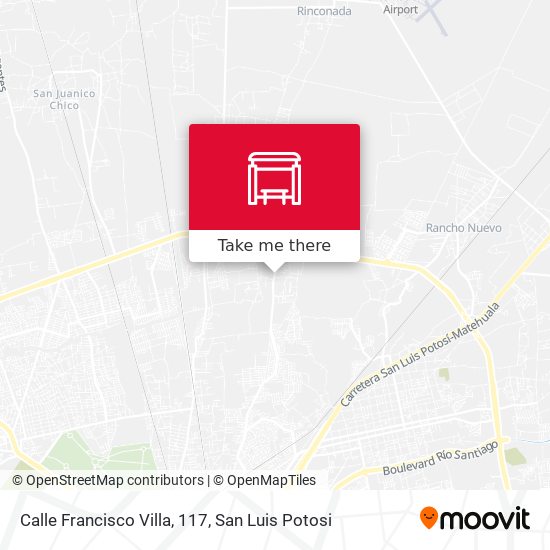 Mapa de Calle Francisco Villa, 117