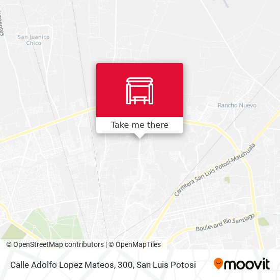Mapa de Calle Adolfo Lopez Mateos, 300