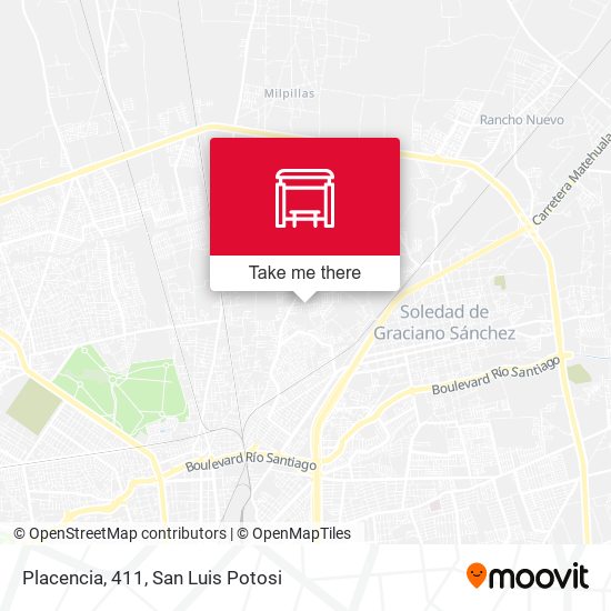 Placencia, 411 map