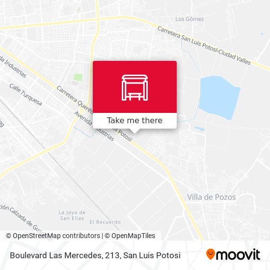 Mapa de Boulevard Las Mercedes, 213