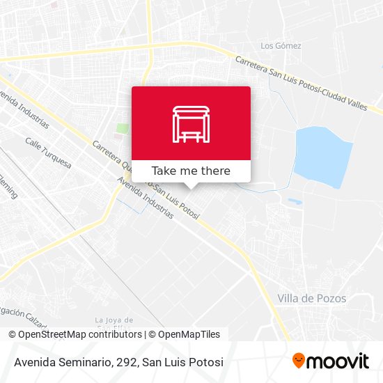 Avenida Seminario, 292 map